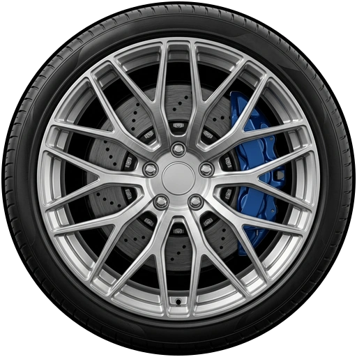TireCalculator.net logo wheel