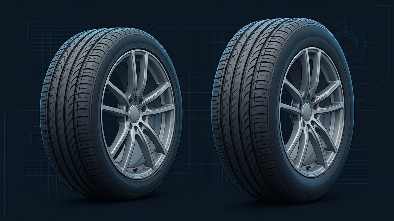 Tire Size Calculator visual icon